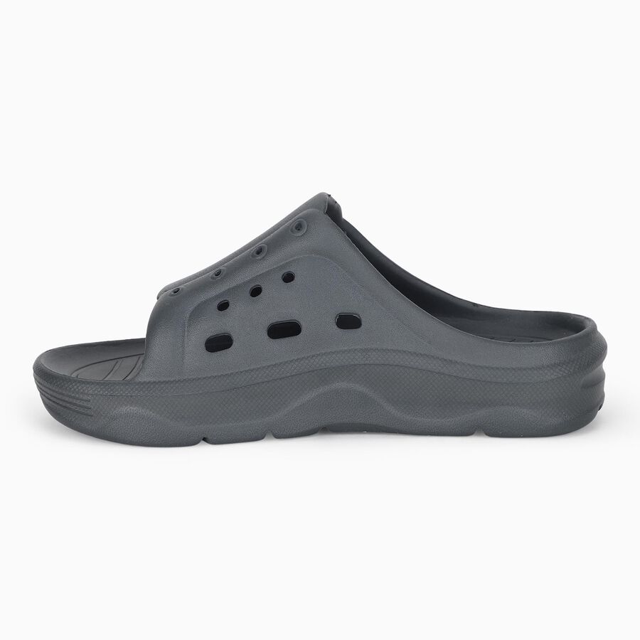 Men's Slipper, Grey, large