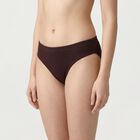 Women's Wine Regular Fit Solid Panty, वाइन, small