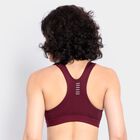 Ladies' Skinny Sports Bra, Wine, small image number null