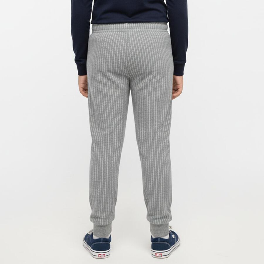 Boys Light Grey Thermal Lower, Melange Mid Grey, large image number null