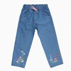 Girls' Jeans, मध्यम नीला, small image number null