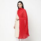 Women's Fuchsia Solid Dupatta, Fuchsia, small