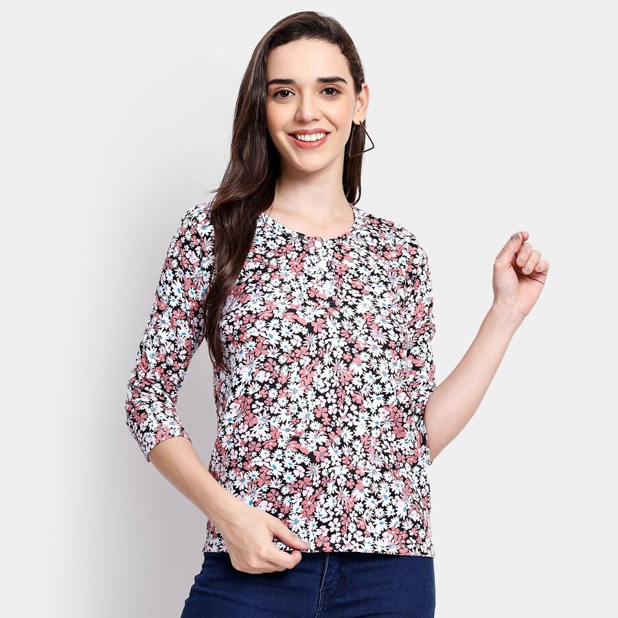 Ladies' Top, Black, large image number null