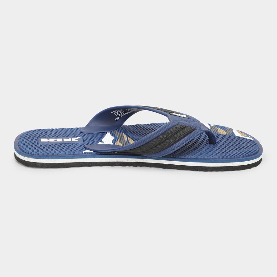 Men's Slipper, Blue, large image number null