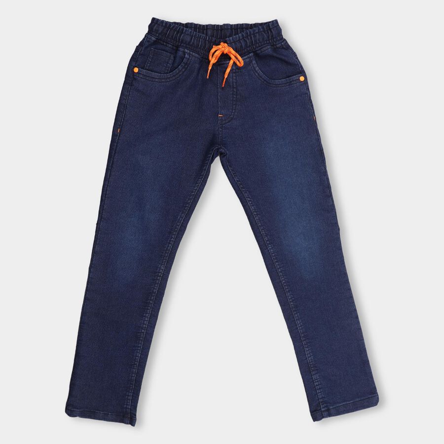 Boys' Jeans, Dark Blue, large image number null