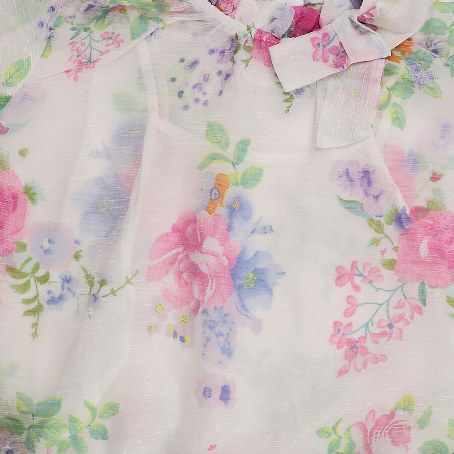 Girls' T-Shirt, White, large