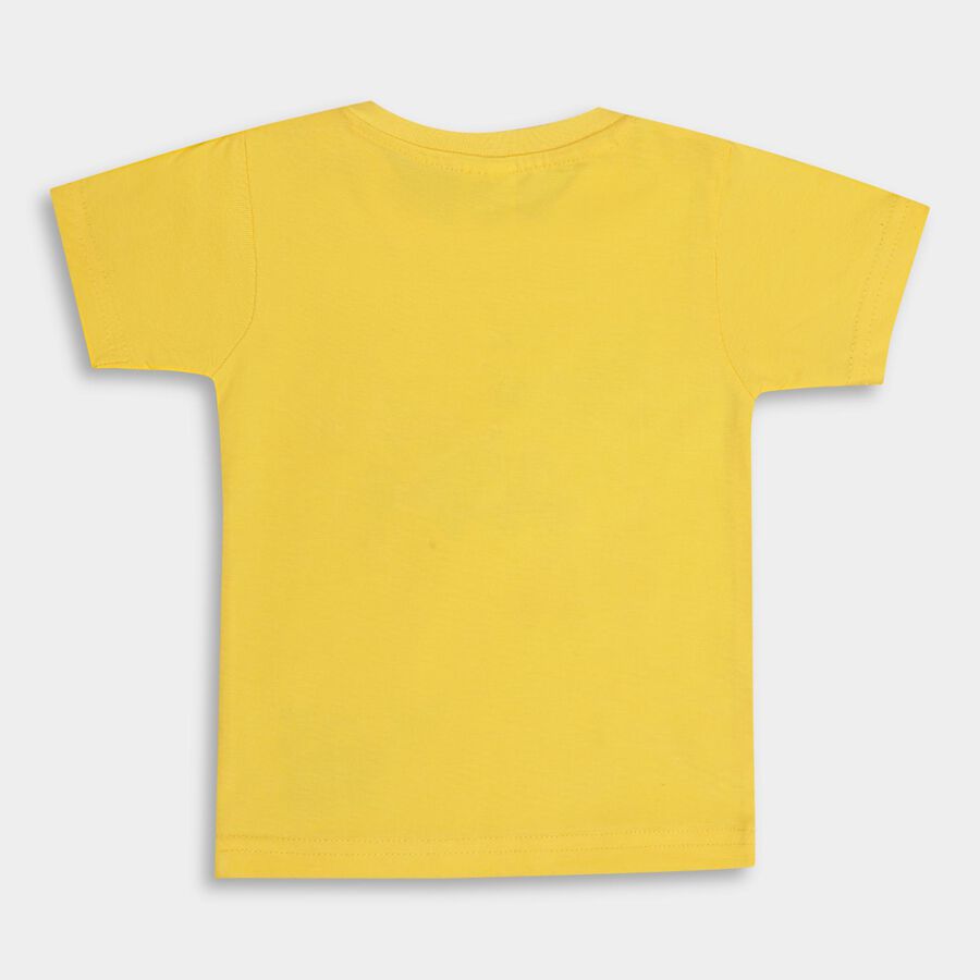 Infant Boys' 100% Cotton Baba Suit , Yellow, large image number null