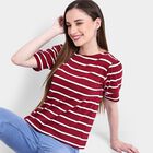 Ladies' Top , बैंगनी, small image number null