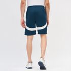 Men's Deep Teal Regular Fit Active Bermuda Shorts, Teal Blue, small image number null