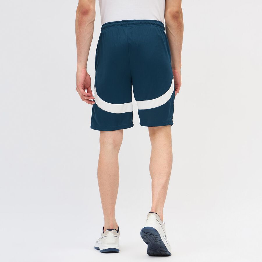 Men's Deep Teal Regular Fit Active Bermuda Shorts, Teal Blue, large image number null