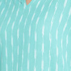Cotton Printed Kurti, Mid Blue, small image number null
