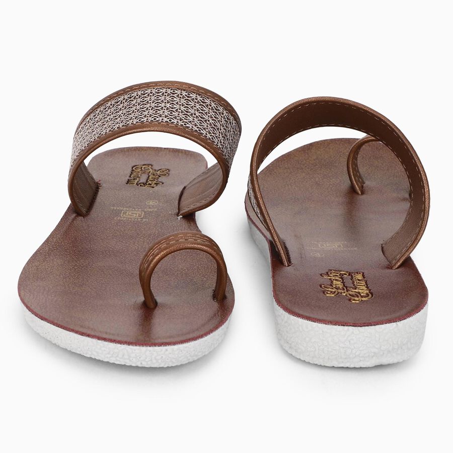 Ladies' Sandal, Brown, large