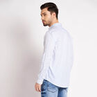 Cotton Printed Casual Shirt, Light Blue, small image number null