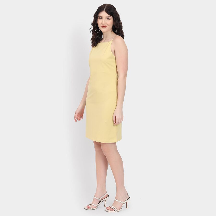 Ladies' Dress , खाकी, large image number null