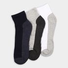 Men's Socks (Pack of 3), नेवी ब्लू, small