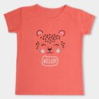 Girls' T-Shirt , मूँगा (कोरल), small image number null