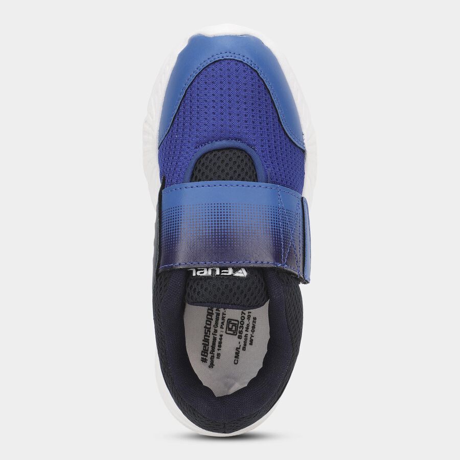 Boys' Shoes, Navy Blue, large image number null