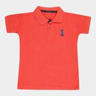 सॉलिड टी-शर्ट, लाल, small image number null