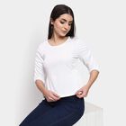 Ladies'  Crop  Top, सफ़ेद, small image number null