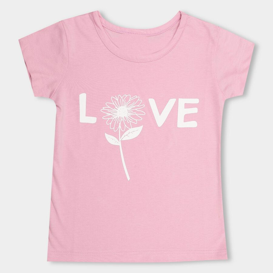 Girls' T-Shirt , Lilac, large image number null