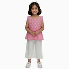 Girls' Capri Set, Light Pink, small