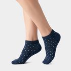 Women's Assorted Regular Fit Dotted Pack of 3 Socks, Assorted, small