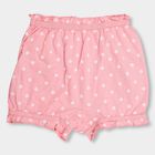 Girls' 100% Cotton Basic Bloomer , गुलाबी, small image number null