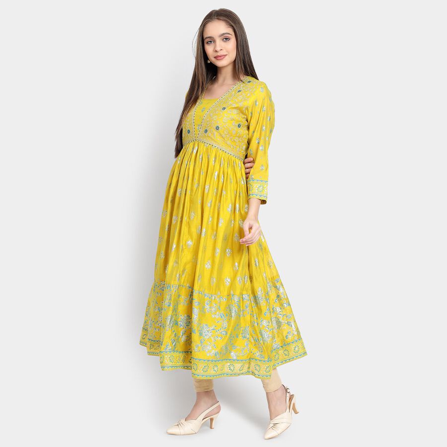 Ladies' Kurta, ओलिव, large image number null
