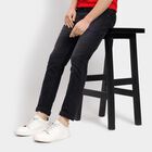 Men's Slim Fit Jeans , Black, small image number null