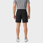Men's Black Regular Fit Sports Shorts, Black, small