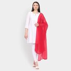 Ladies' Dupatta, Fuchsia, small image number null