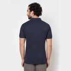 Solid Polo Shirt, Navy Blue, small image number null