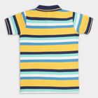 Boys' Half Sleeves T-Shirt , पीला, small image number null