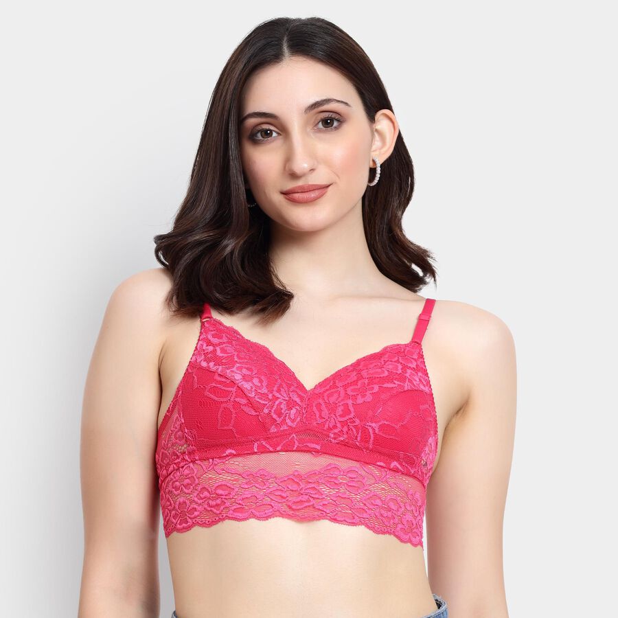 Ladies' Bra , Fuchsia, large image number null
