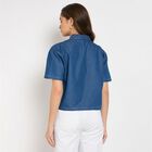 Ladies' Shirt, मध्यम नीला, small image number null