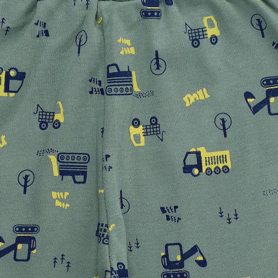 Infants' Pyjama, Olive, large