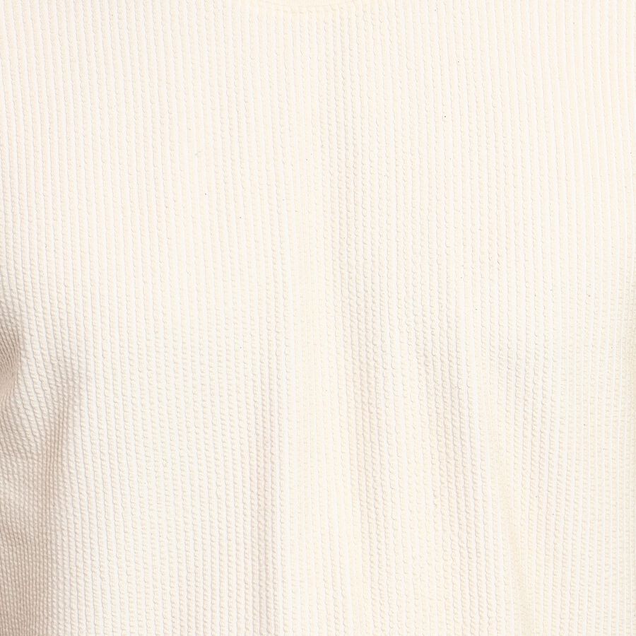 Men's Round Neck Half Sleeves T-Shirt , Off White, large image number null