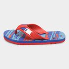 Kids Bright Scarlet Red and Royal Blue Thong Slippers, Blue, small image number null