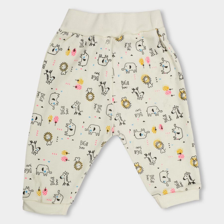 Infants' 100% Cotton Pyjama , White, large image number null