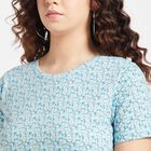 Round Neck T-Shirt, Aqua, small image number null