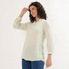 Women's Light Sage Green Mandarin Collar Solid Kurti, हल्का हरा, small