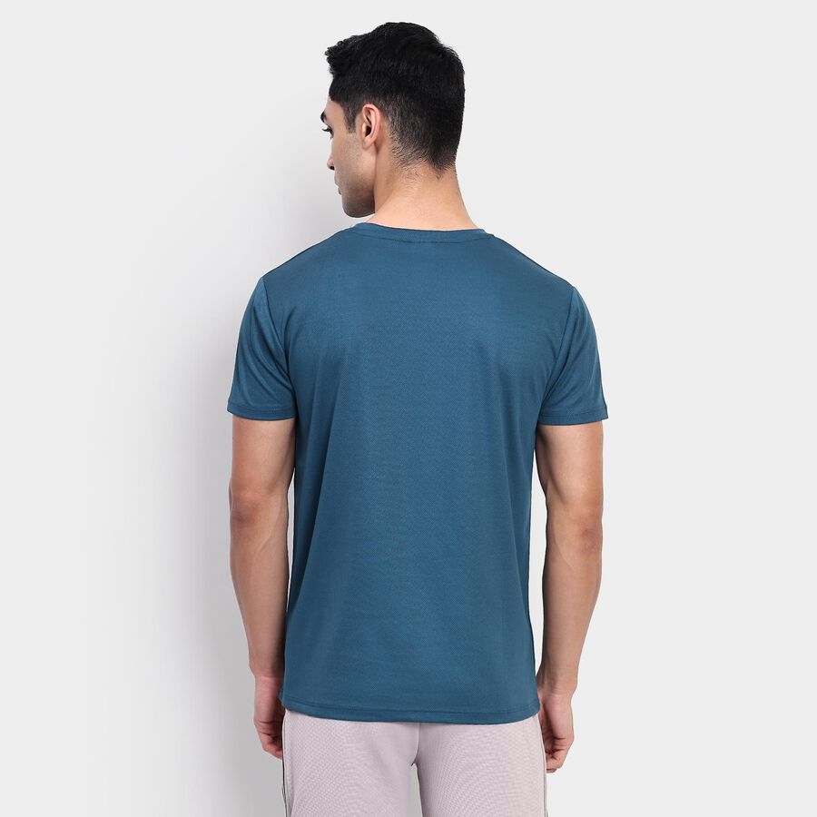 Men's Drifit T-Shirt, Teal Blue, large