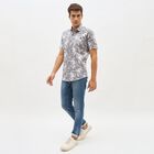 Men's Casual Shirt, Brown, small image number null