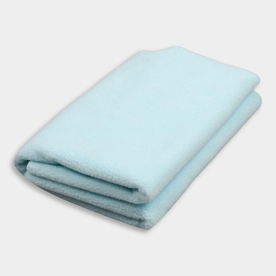 Infants' Bed Sheet, Mid Blue, large image number null