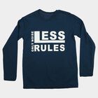 Boys Navy Blue Round Neck Regular Boys T-Shirt, टील ब्लू, small