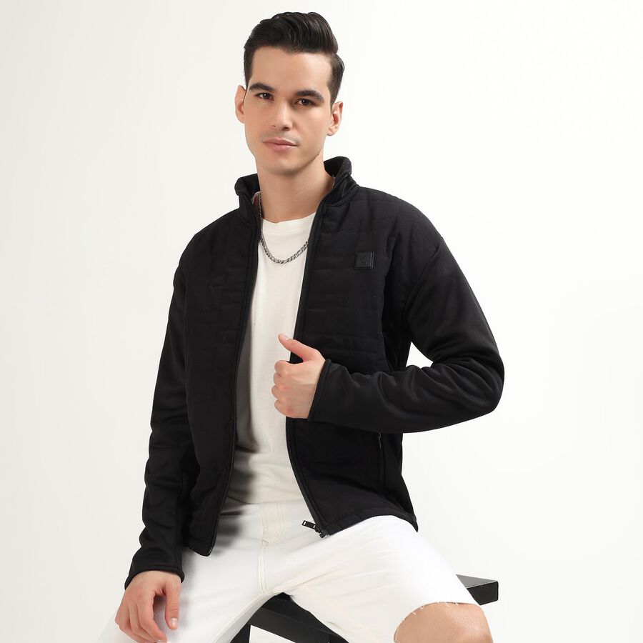 Men's Sweatshirt, Black, large image number null