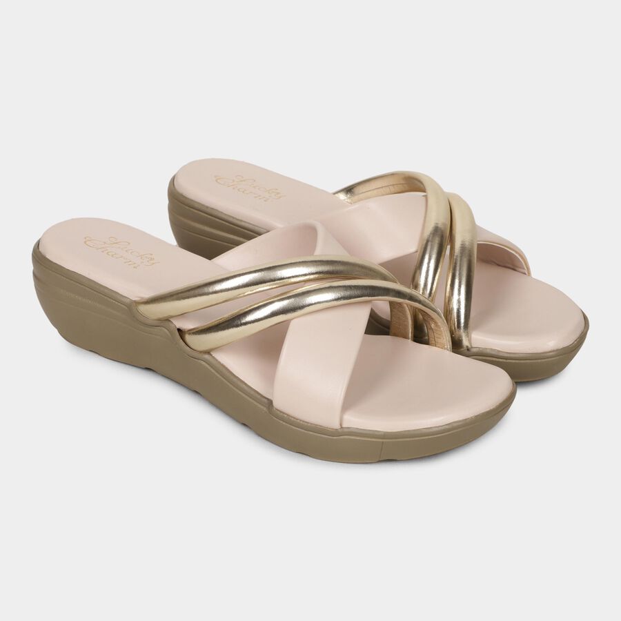 Ladies' Sandal, गहरा पीला, large image number null