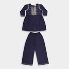 Girls' Fusion Set, Navy Blue, small image number null