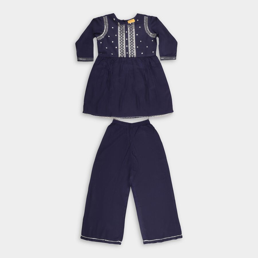 Girls' Fusion Set, Navy Blue, large image number null