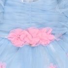 Girls' Frock, Light Blue, small image number null